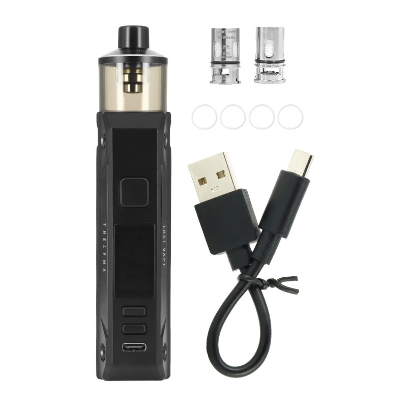 Pod Thelema Urban 80W- Lost Vape - Gunmetal Carbon Fiber – Image 2